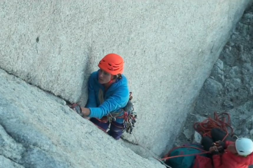 MEC Ambassador Sarah Hart climbs huge remote route in Bugaboos